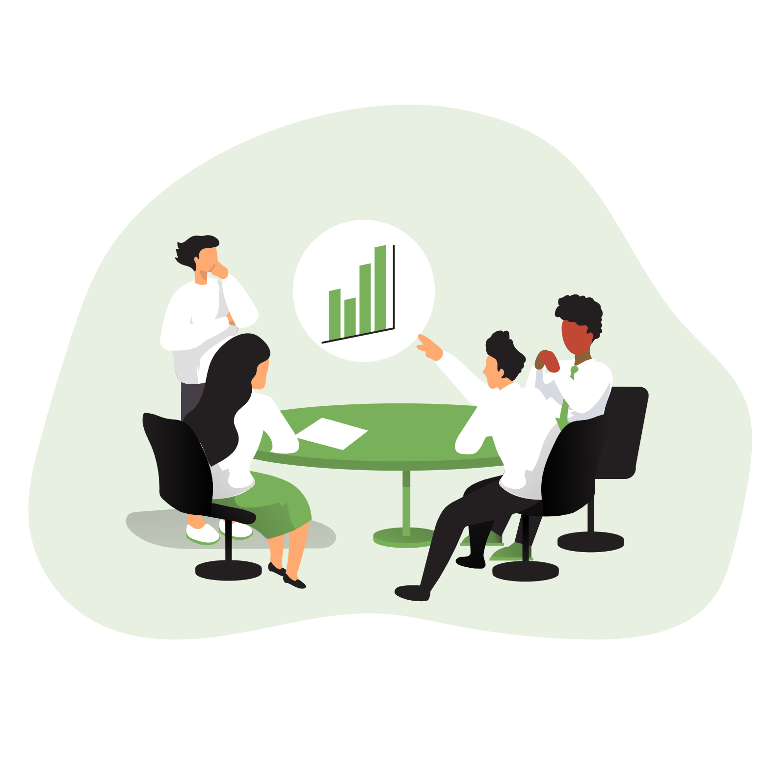 Ilustração clima organizacional 1